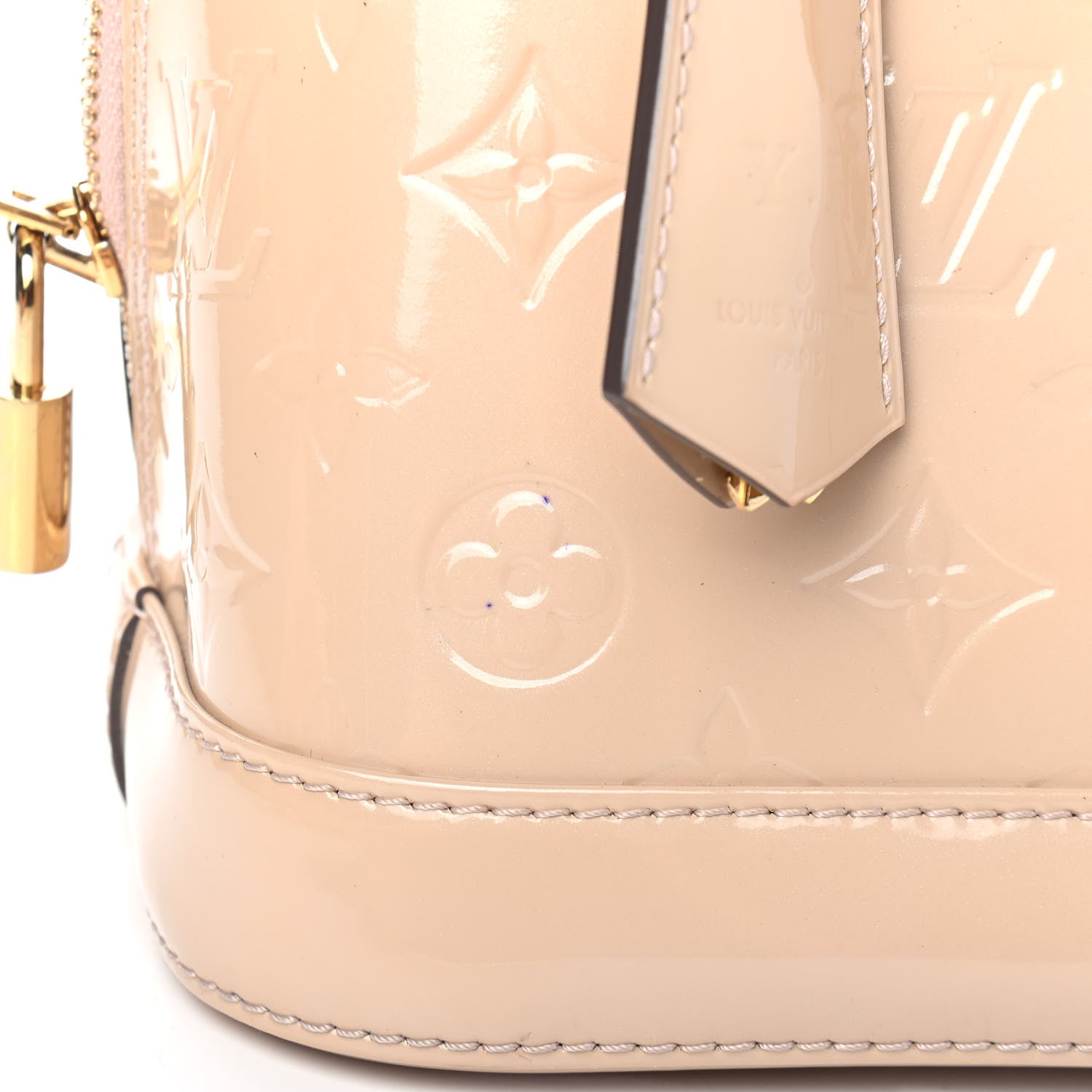 Louis Vuitton Vernis Alma PM Dune 10 of 10
