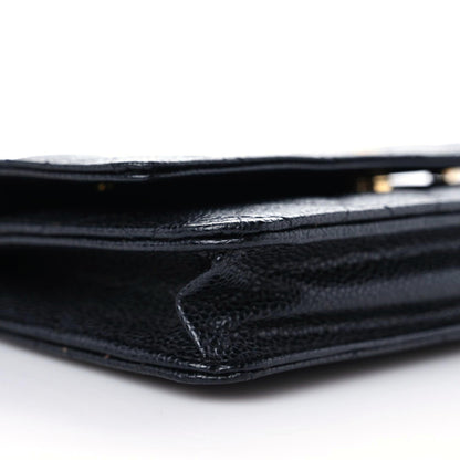 Chanel Caviar Quilted Wallet On Chain WOC Black 6 of 10