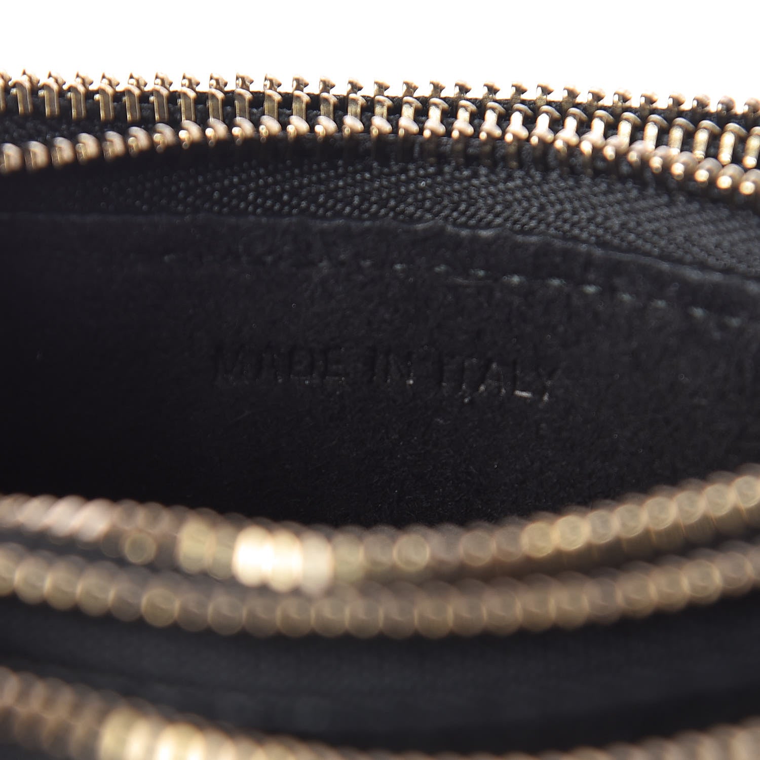 Christian Dior Grained Calfskin Saddle Pouch With Strap Black 9 of 12