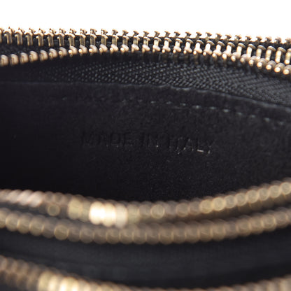 Christian Dior Grained Calfskin Saddle Pouch With Strap Black 9 of 12