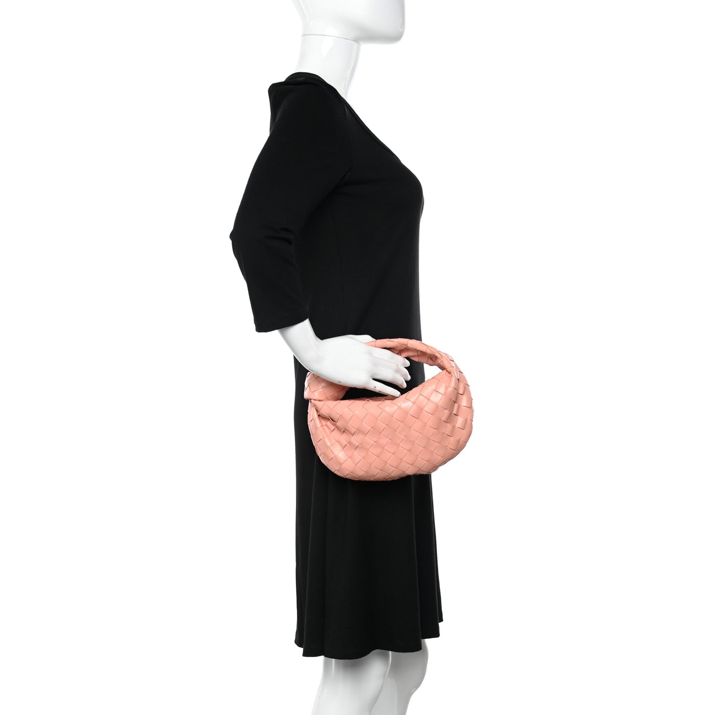 Nappa Intrecciato Mini Jodie Peachy