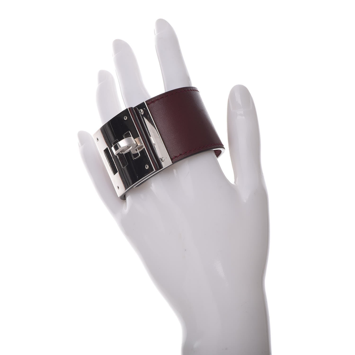 Hermes Box Kelly Dog Bracelet Rouge H 2 of 5