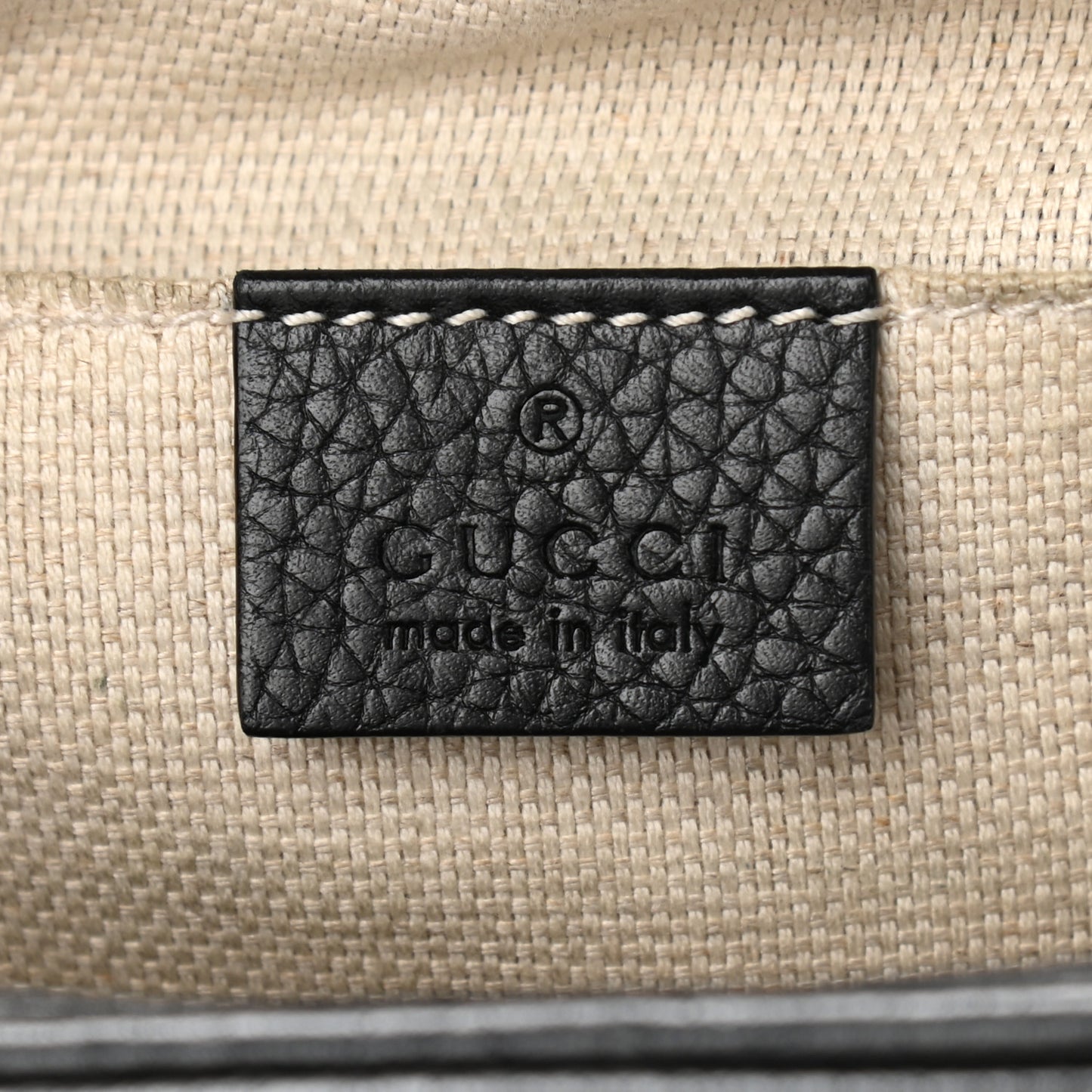 Pebbled Calfskin Small Soho Disco Bag Black
