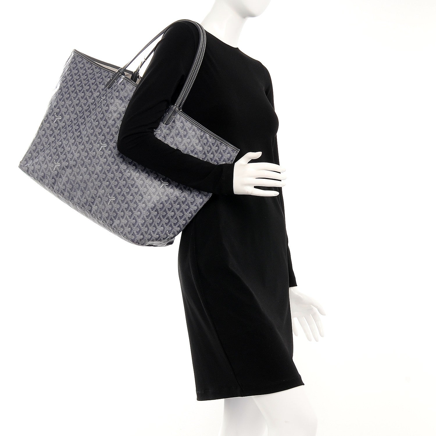 Goyard Goyardine Saint Louis GM Grey 2 of 6