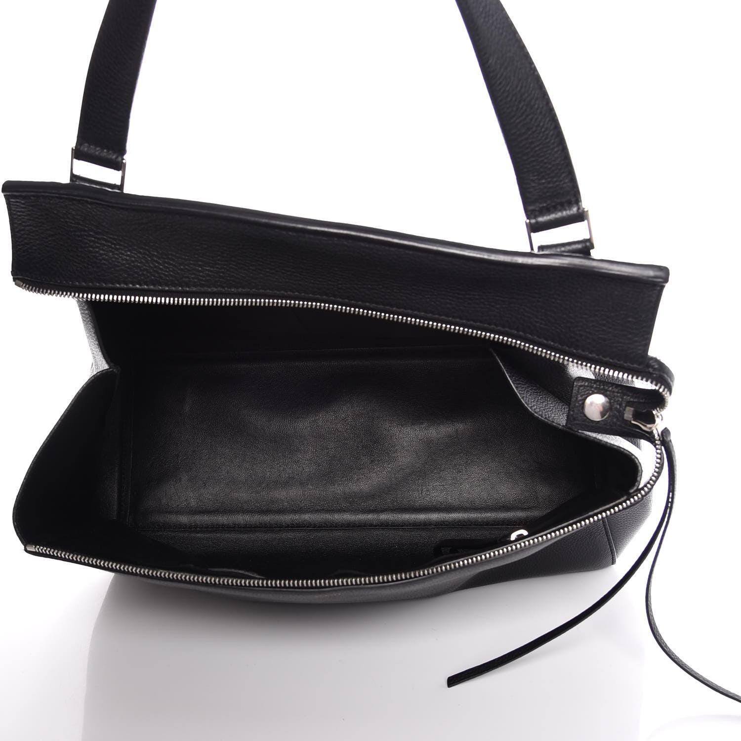 Celine Supple Calfskin Medium Edge Shoulder Bag Black 5 of 20