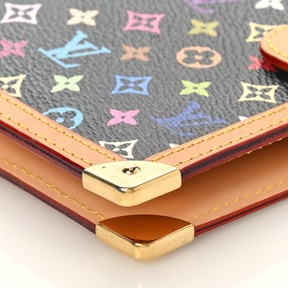 Louis Vuitton Monogram Multicolor Agenda PM Black 8 of 9
