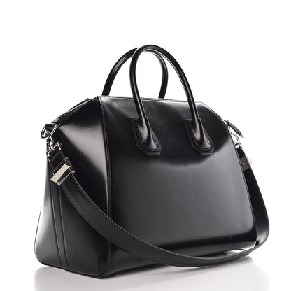 Givenchy Shiny Lord Calfskin Medium Antigona Black 4 of 8