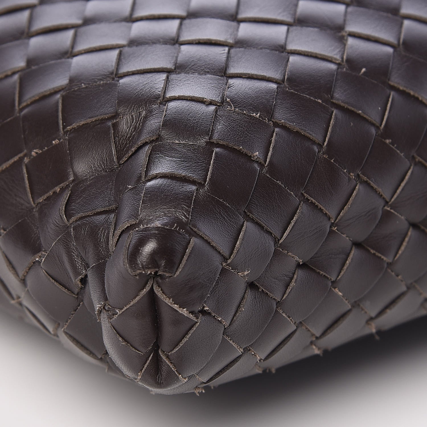Bottega Veneta Nappa Intrecciato VN Crossbody Messenger Bag Ebano 9 of 11