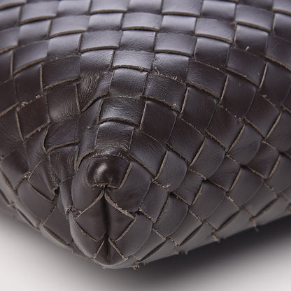 Bottega Veneta Nappa Intrecciato VN Crossbody Messenger Bag Ebano 9 of 11