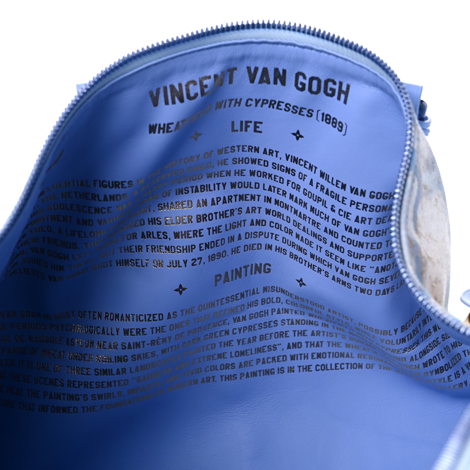 Louis Vuitton Masters Van Gogh Keepall Bandouliere 50 8 of 12