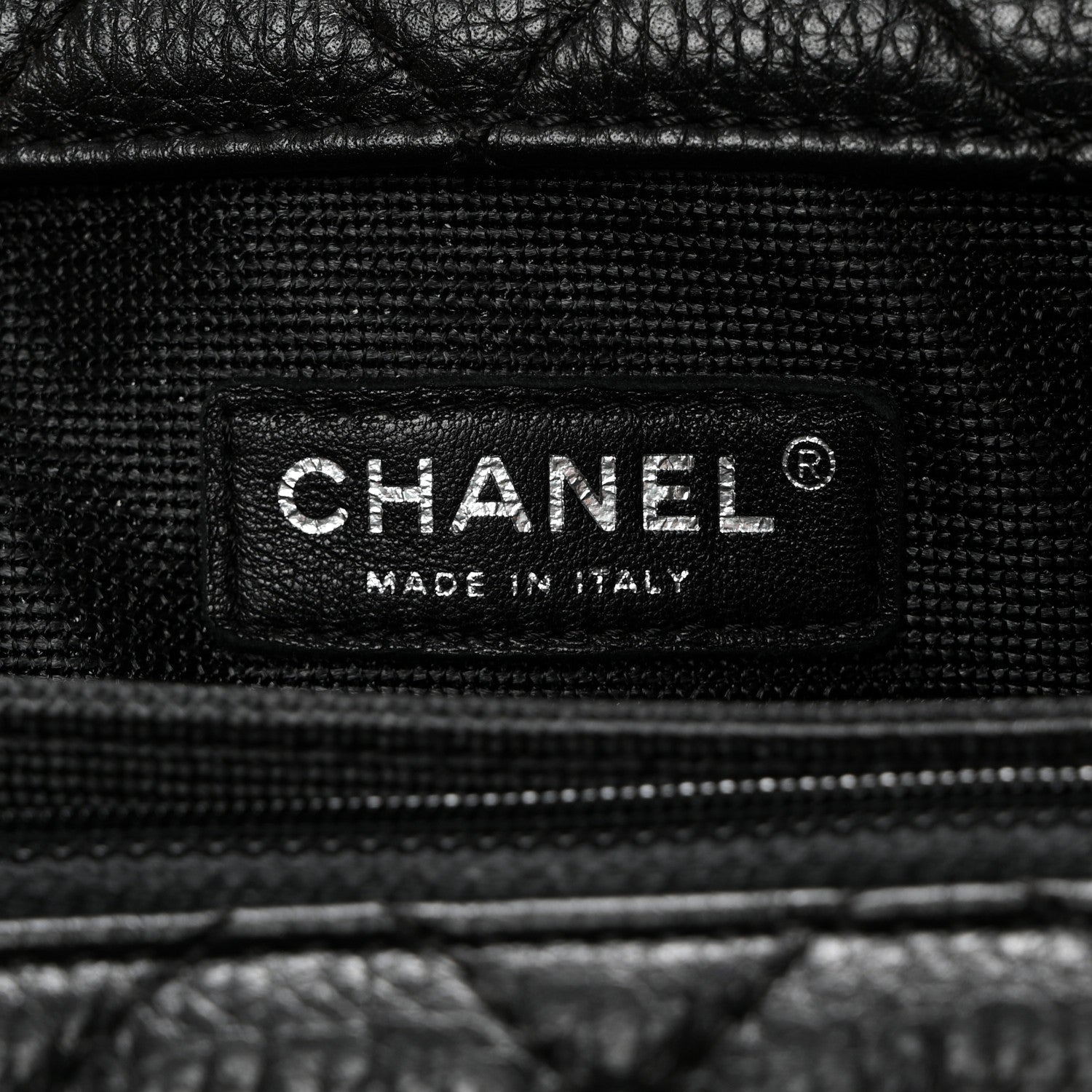 Chanel Calfskin Quilted XXL Travel Flap Bag Black 6 of 9