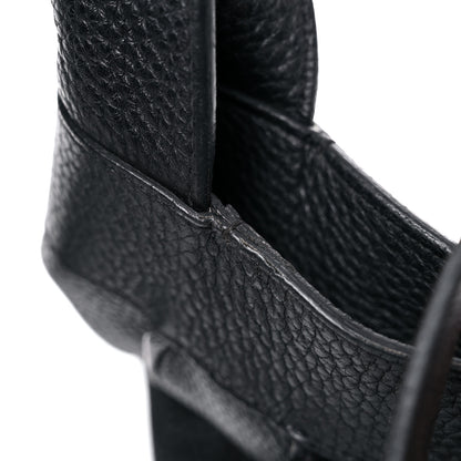 Hermes Taurillon Clemence Marwari PM Black 15 of 17
