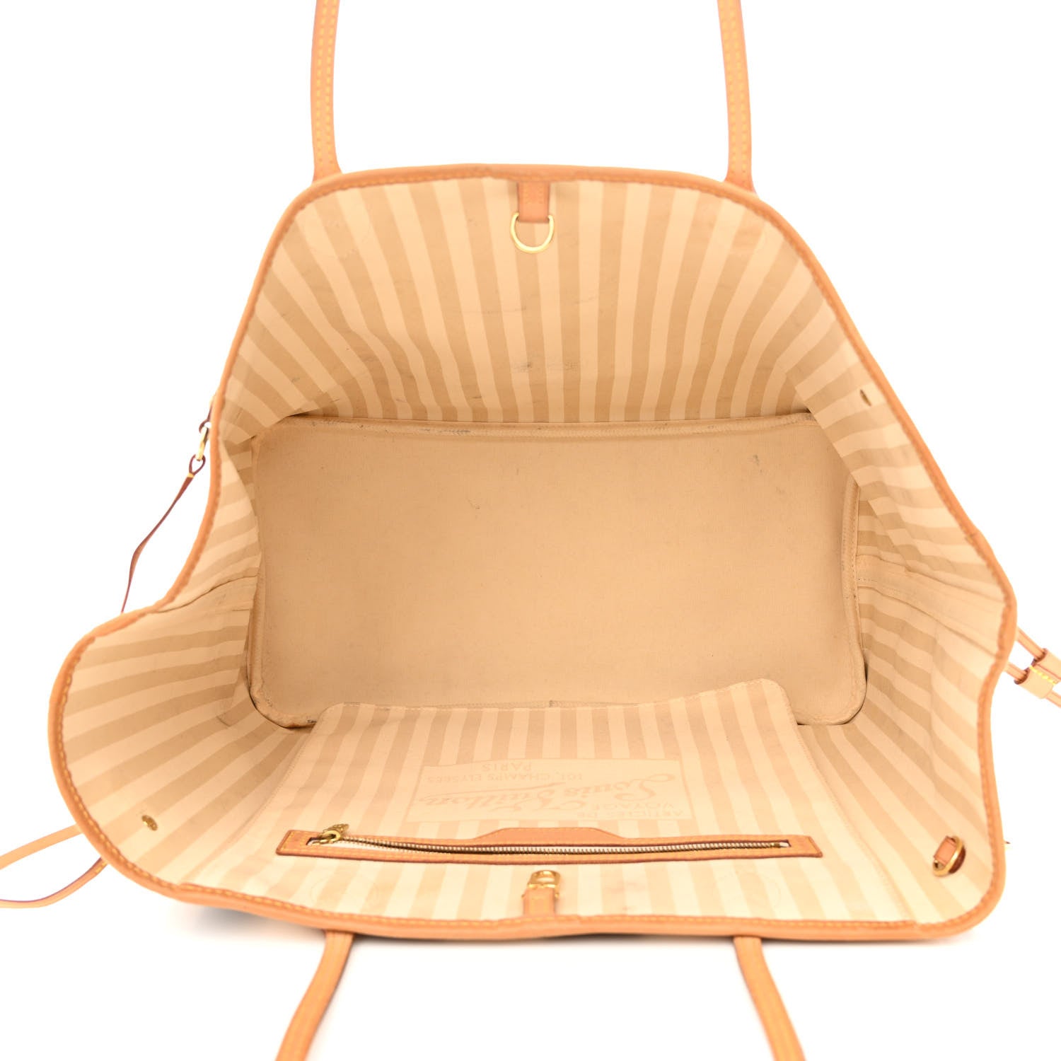 Louis Vuitton Monogram Rayures Neverfull GM 5 of 12