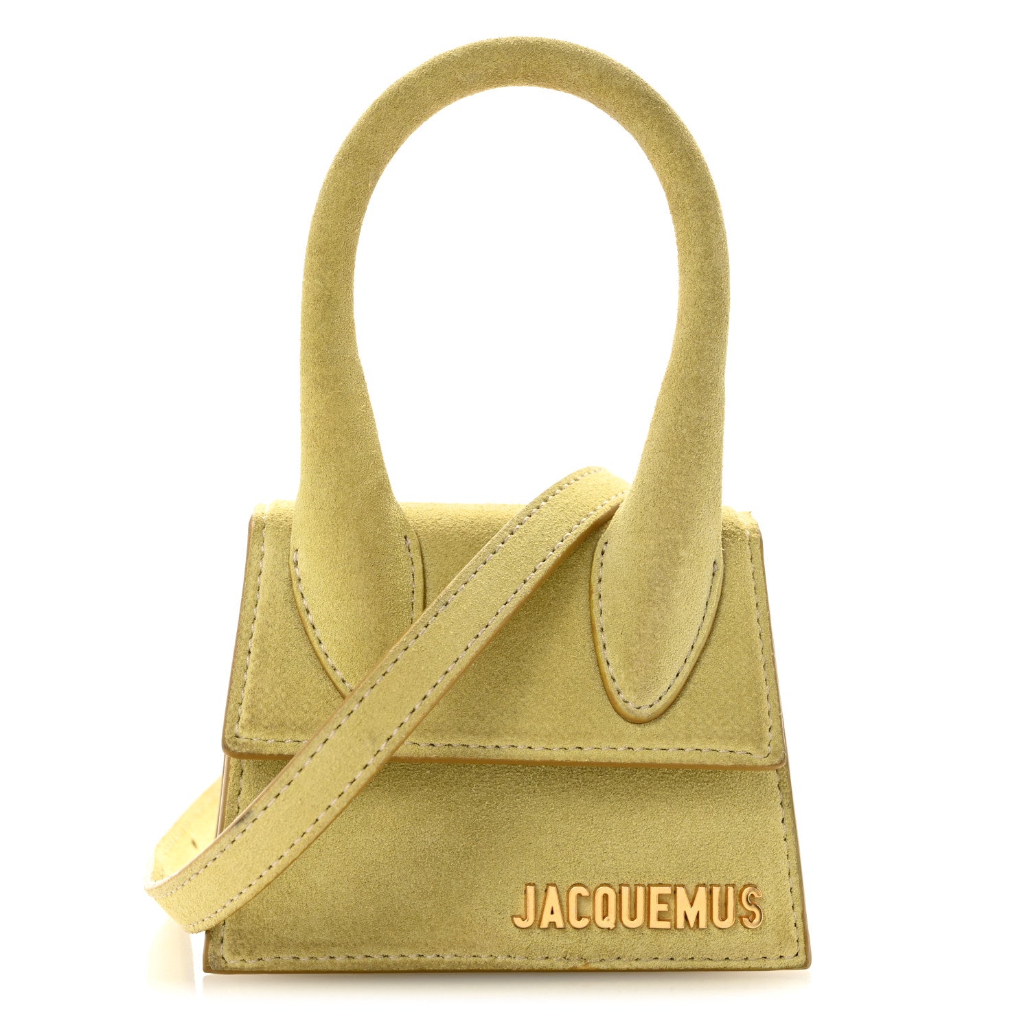 Jacquemus Suede Le Chiquito Light Green 1 of 12