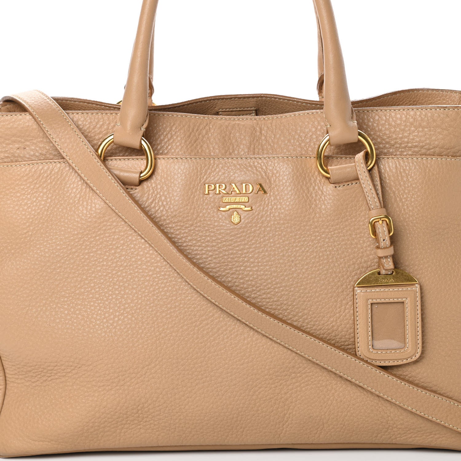 Prada Vitello Daino Tote Sughero 9 of 15
