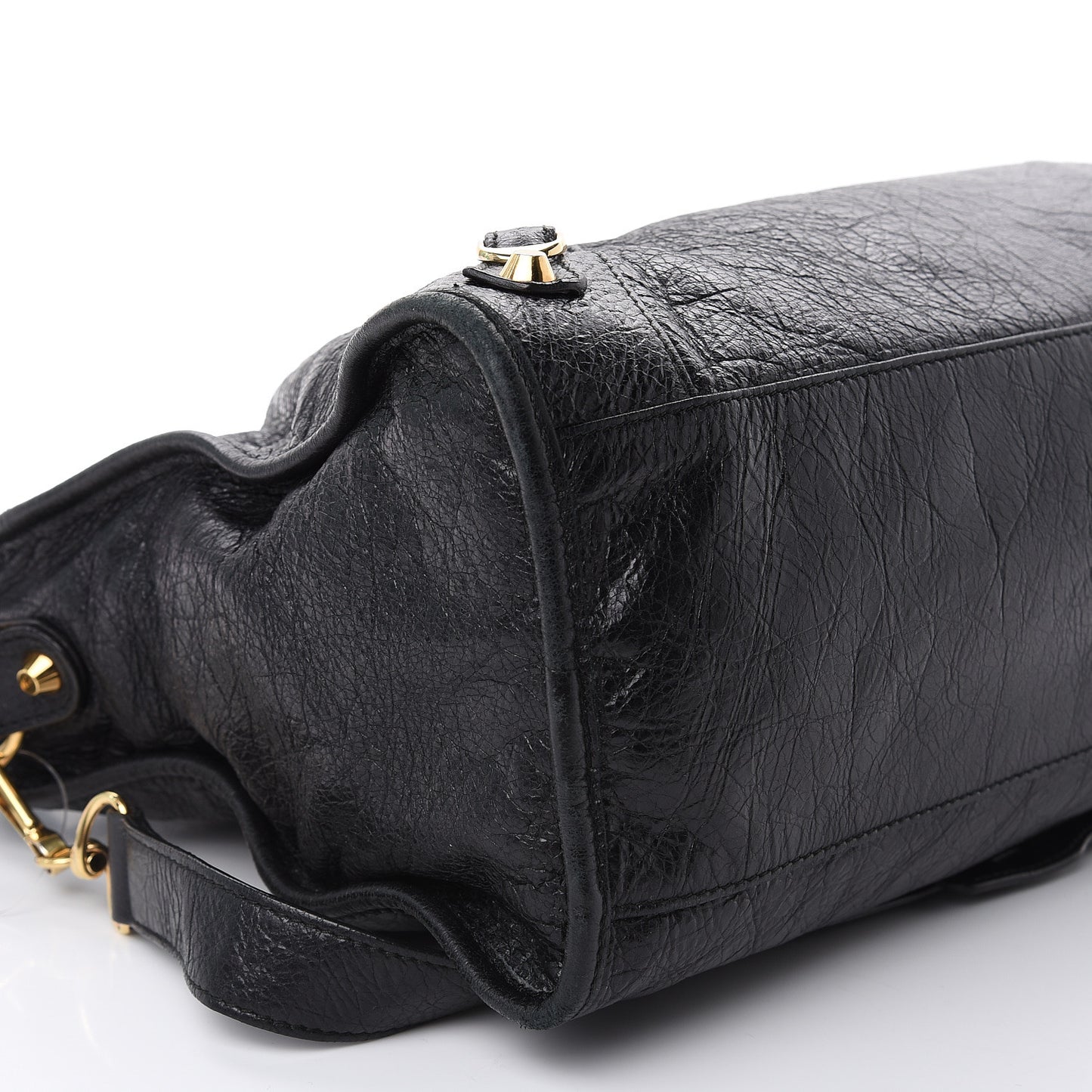 Agneau Classic Gold Hardware City Black