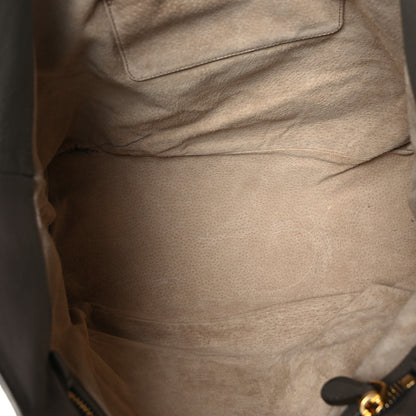 Prada Soft Calf Shopping Tote Bambu 3 of 10