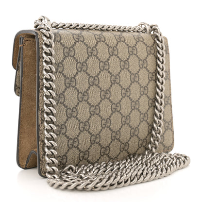 Gucci GG Supreme Monogram Mini Dionysus Shoulder Bag Taupe 3 of 13