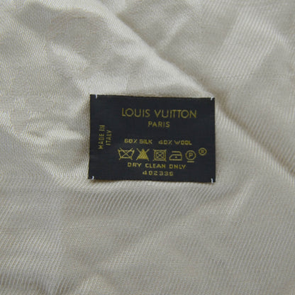 Louis Vuitton Silk and Wool Monogram Shawl 3 of 4