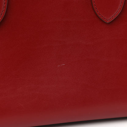 Celine Smooth Calfskin Small Tie Knot Tote Red 10 of 13