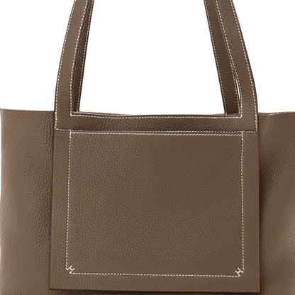 Hermes Taurillon Clemence Cabasellier 31 Etoupe 7 of 9