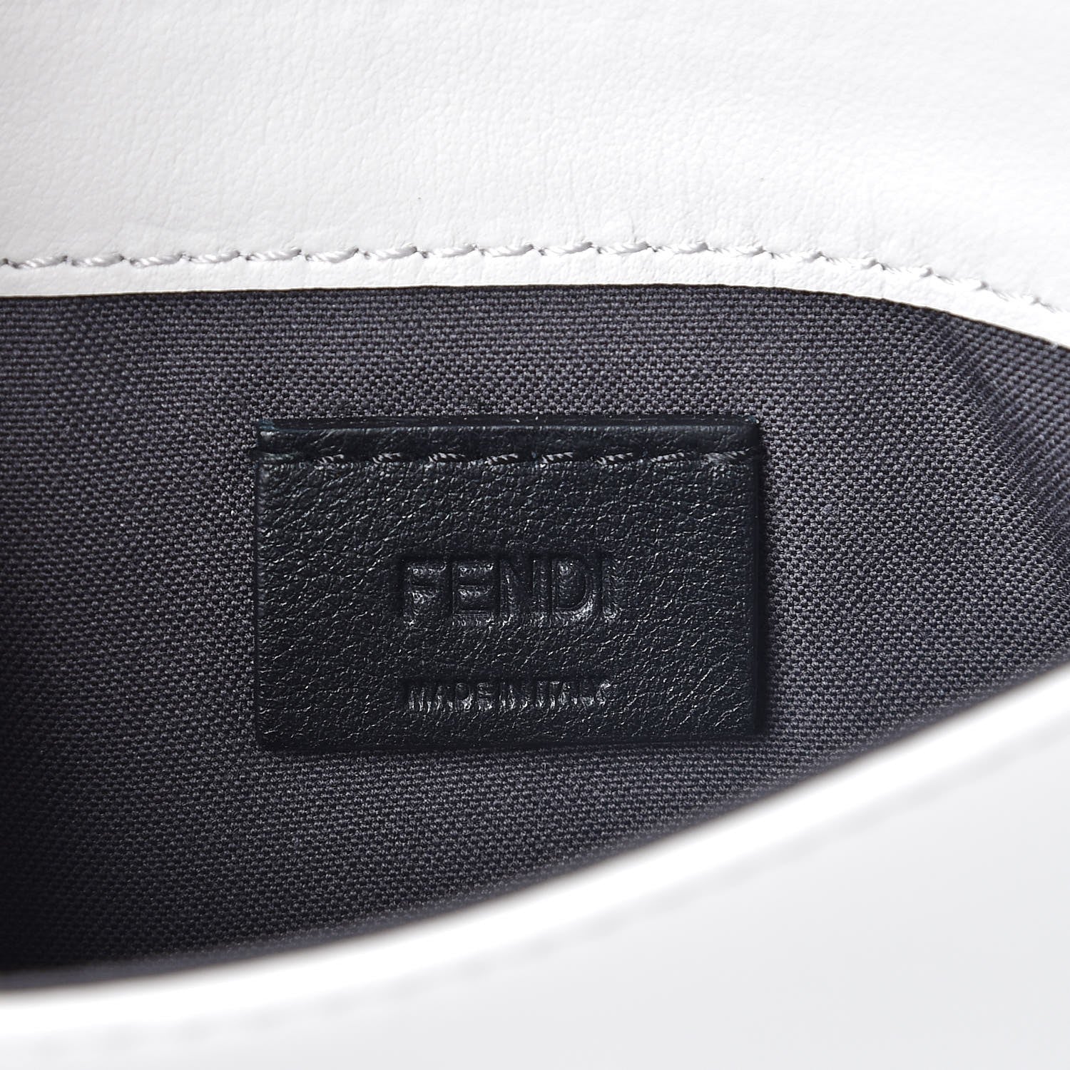 Fendi Vitello Century Lucido Nappa Flowerland Studded Tube Wallet On Chain White Ice Multicolor 6 of 8