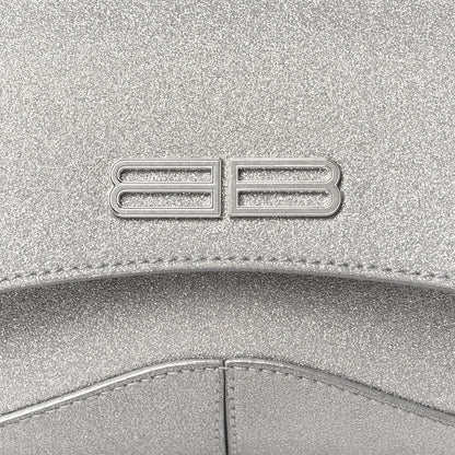 Balenciaga Sparkling Fabric Small XX Flap Stretch Bag Silver 8 of 11