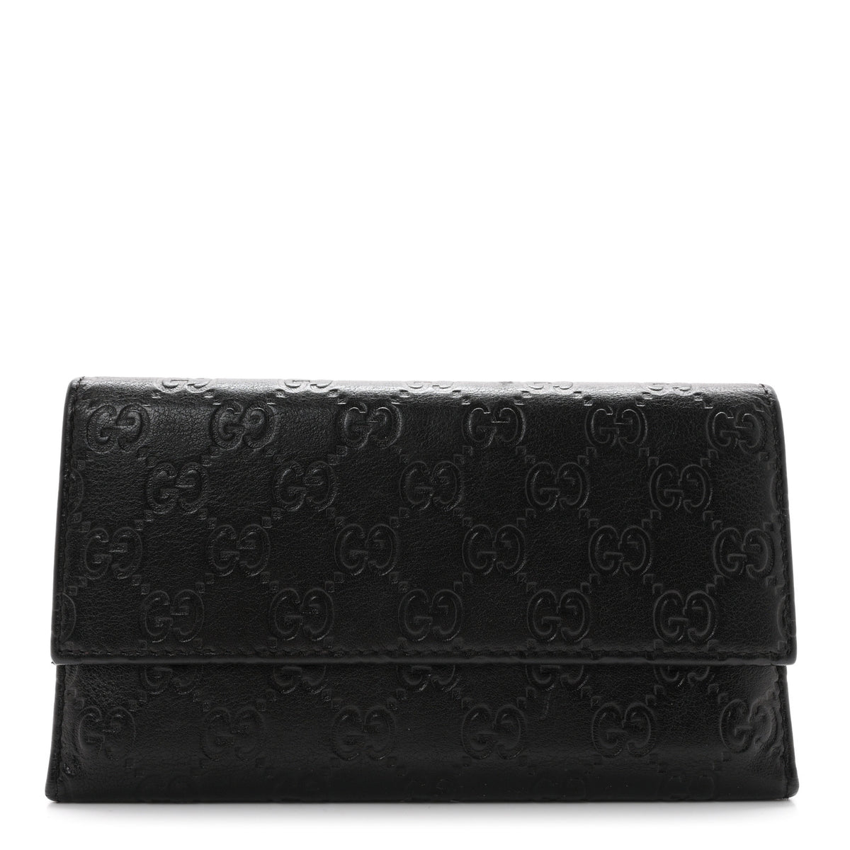 Gucci Guccissima Joy Continental Flap Wallet Chocolate 1 of 8