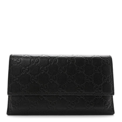 Gucci Guccissima Joy Continental Flap Wallet Chocolate 1 of 8