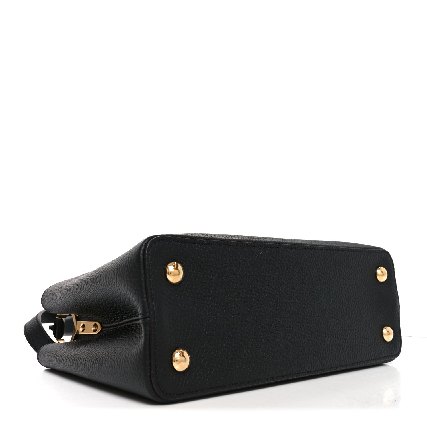 Louis Vuitton Taurillon Capucines PM Black 4 of 10