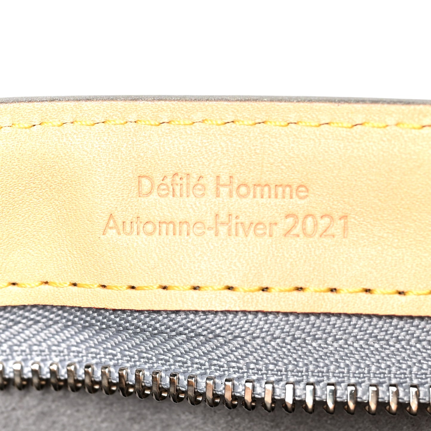 Monogram Mirror Trunk Pouch Silver