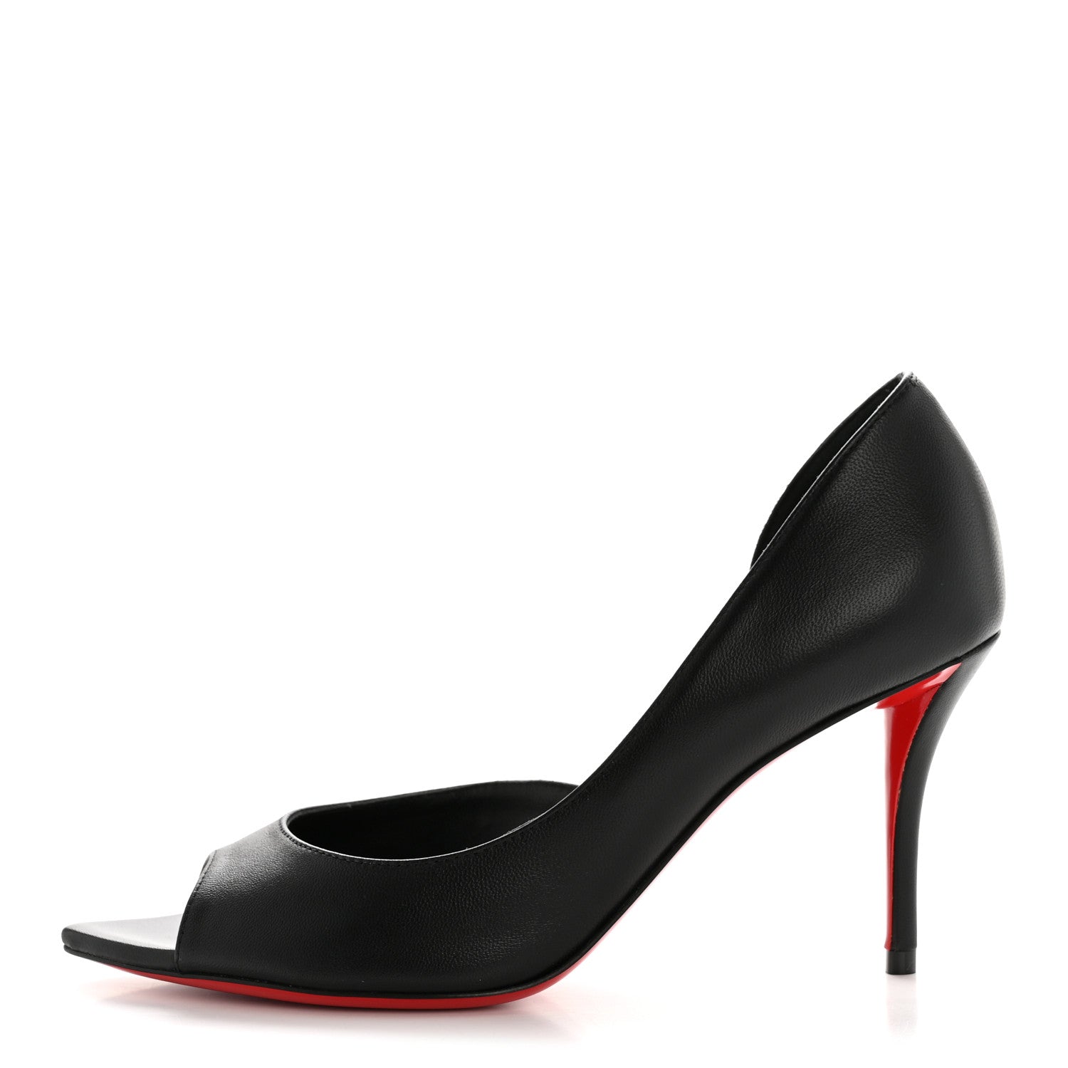 Christian Louboutin Nappa Apostropha 80 Pumps 36 Black 1 of 9