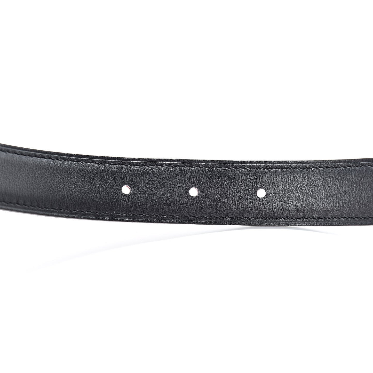 Epsom Swift 24mm Constance Belt 90 Rouge Casaque Black