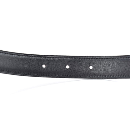 Hermes Epsom Swift 24mm Constance Belt 90 Rouge Casaque Black 7 of 7