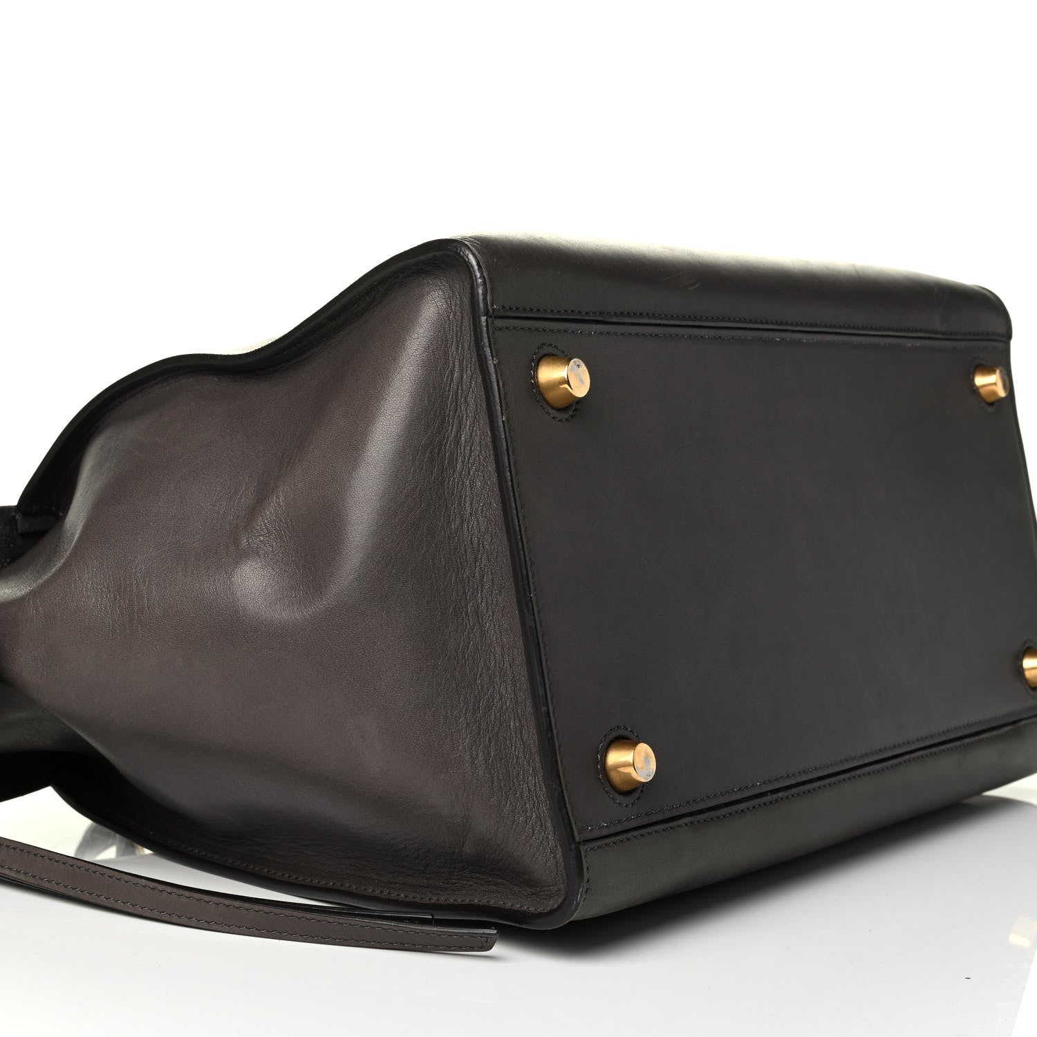 Celine Smooth Calfskin Small Ring Bag Dark Taupe 5 of 8