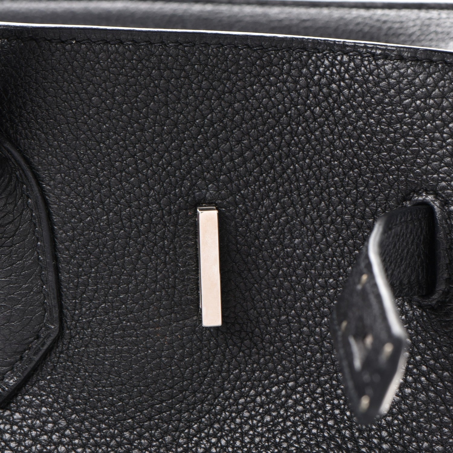 Hermes Taurillon Clemence Birkin 35 Black 17 of 37