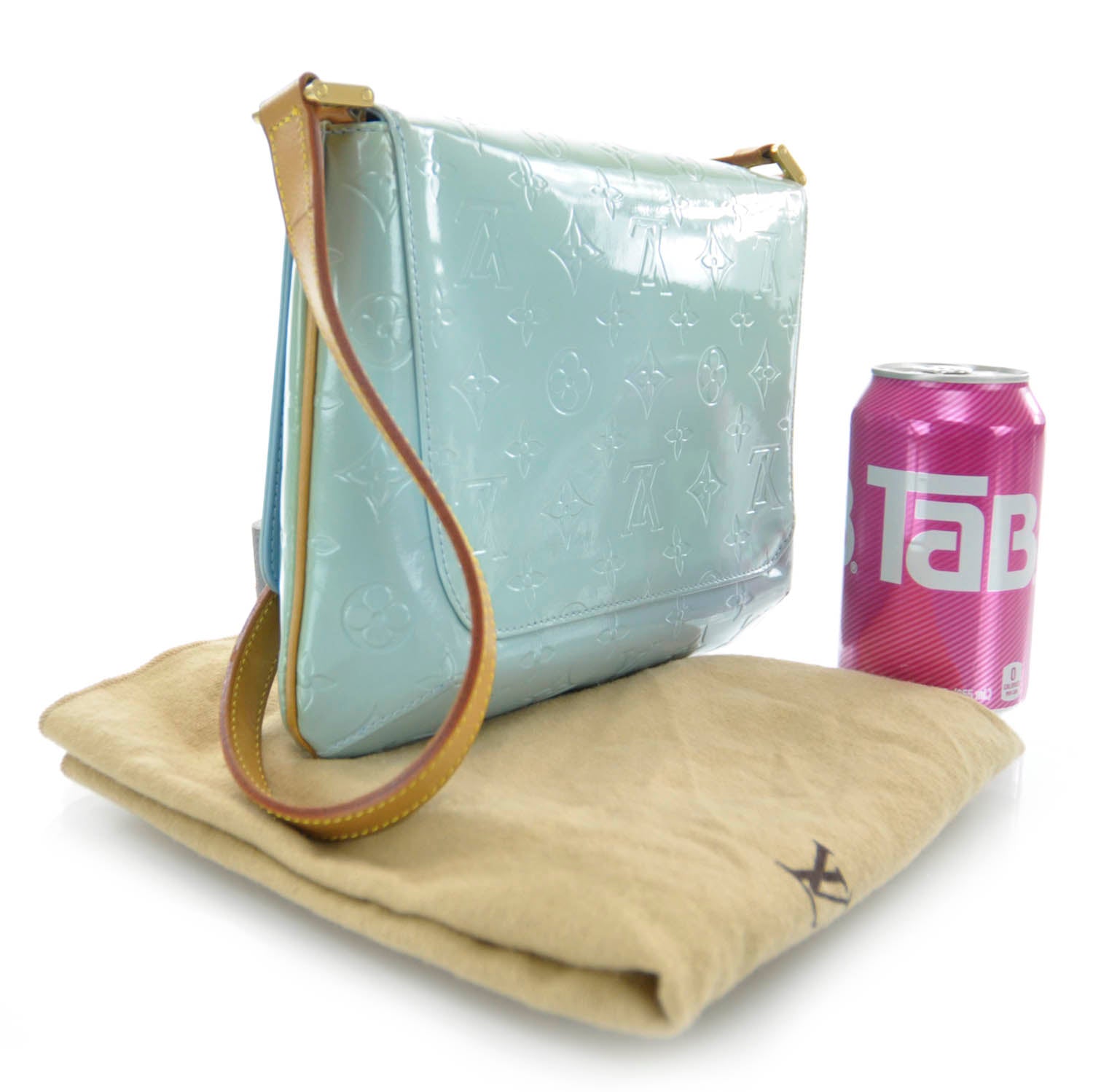 Louis Vuitton Vernis Thompson Street Blue 3 of 10