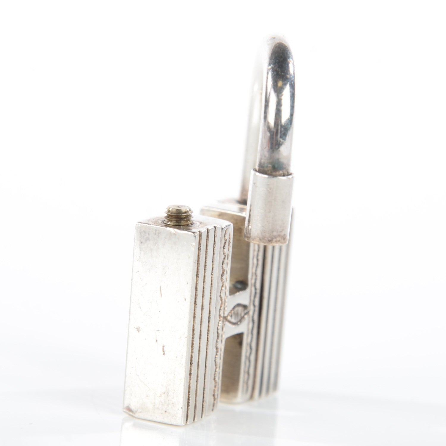 Hermes Sterling Silver Touareg Cadena Lock 6 of 6