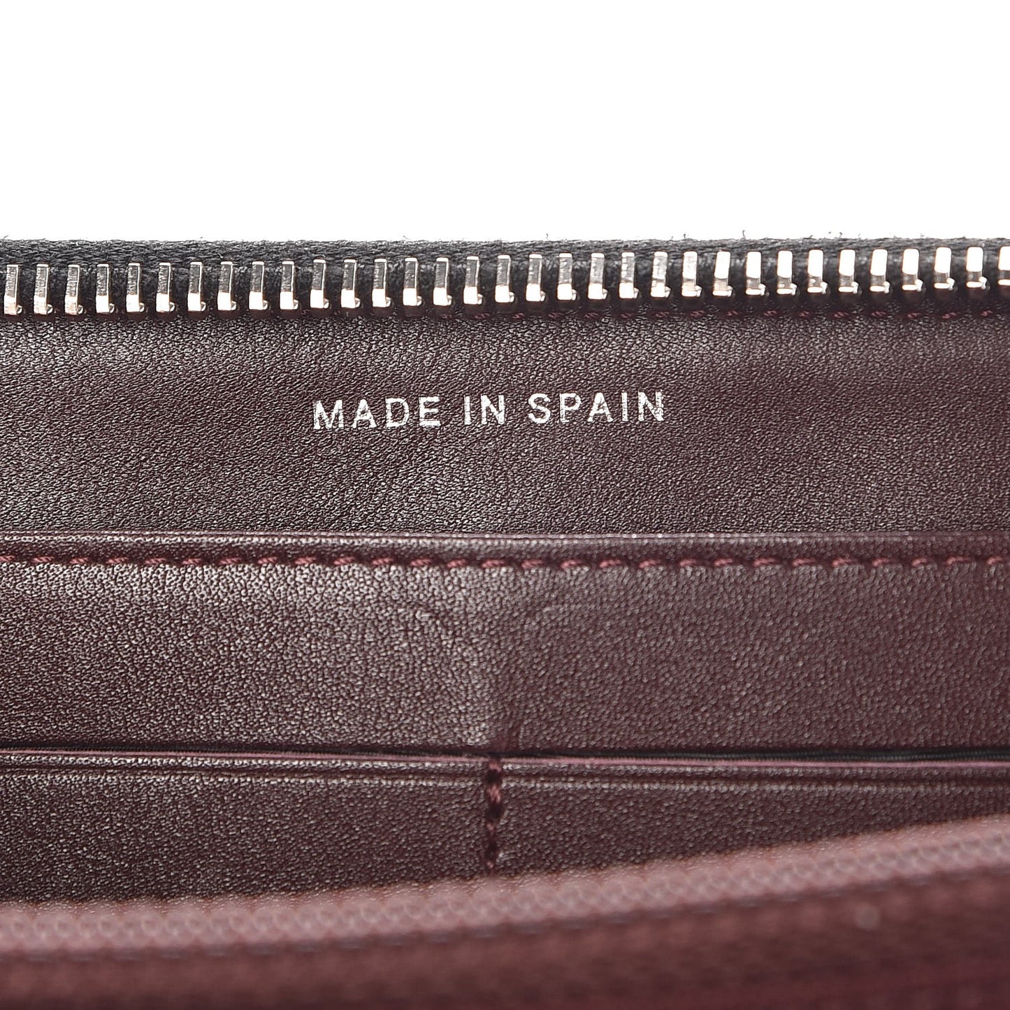 Caviar Quilted Large Gusset Zip Around Wallet Black