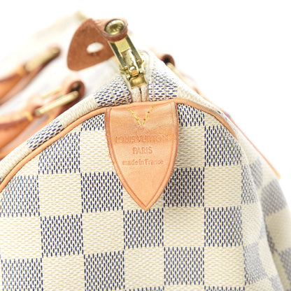 Louis Vuitton Damier Azur Speedy 30 6 of 16