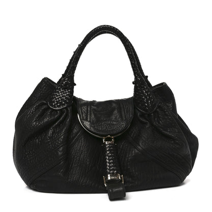 Fendi Nappa Nuvolata Spy Black 1 of 10