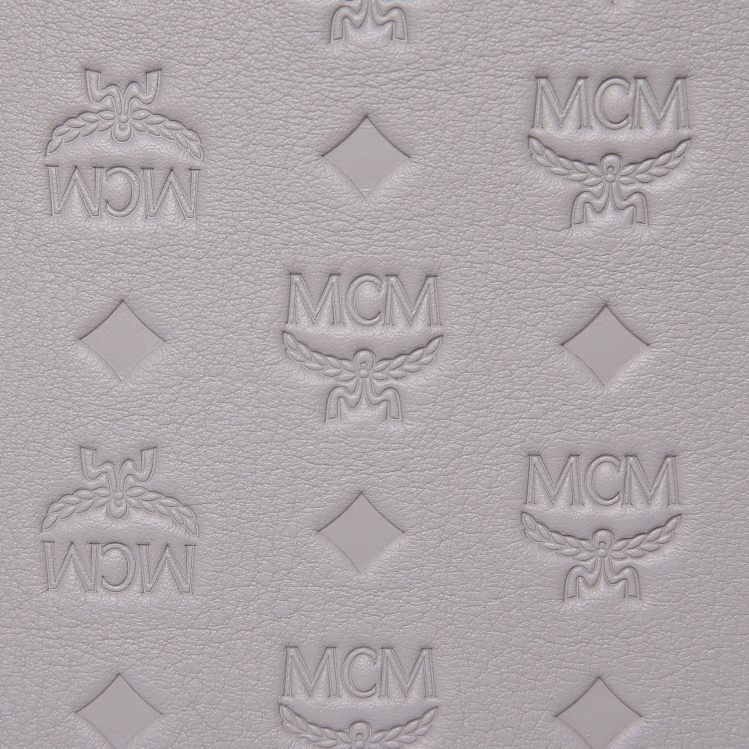 MCM Calfskin Ottomar Monogram Sarah Convertible Hobo Dove 9 of 9