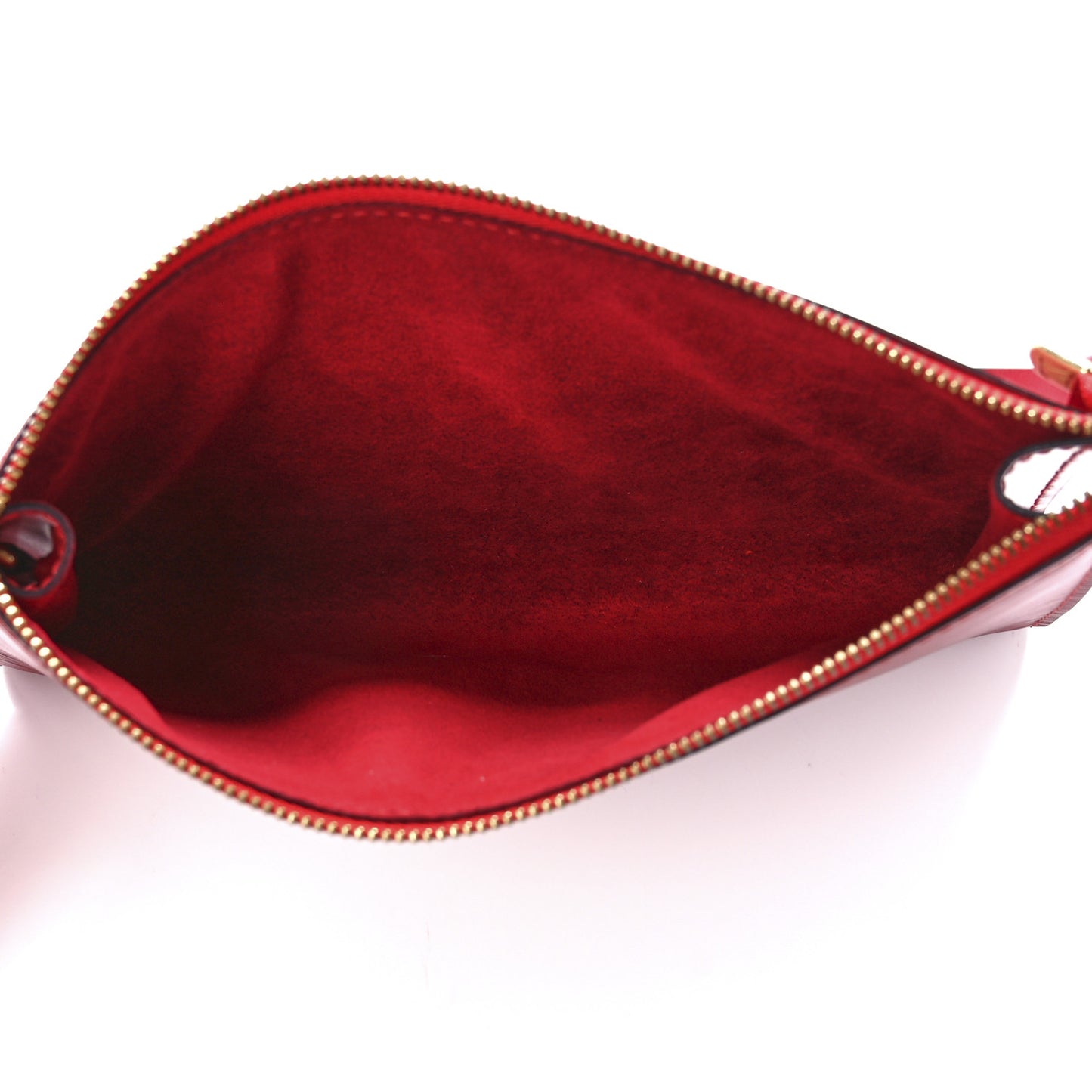 Epi Pochette Accessories 21 Castillan Red