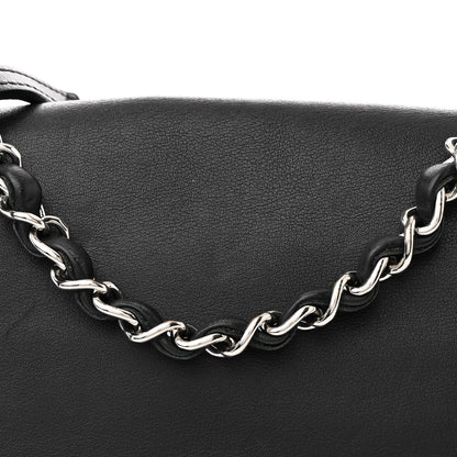 Chanel Calfskin Jumbo Tramezzo Flap Black 10 of 13