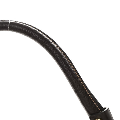 Gucci Monogram Large D Gold Hobo Dark Brown 13 of 14