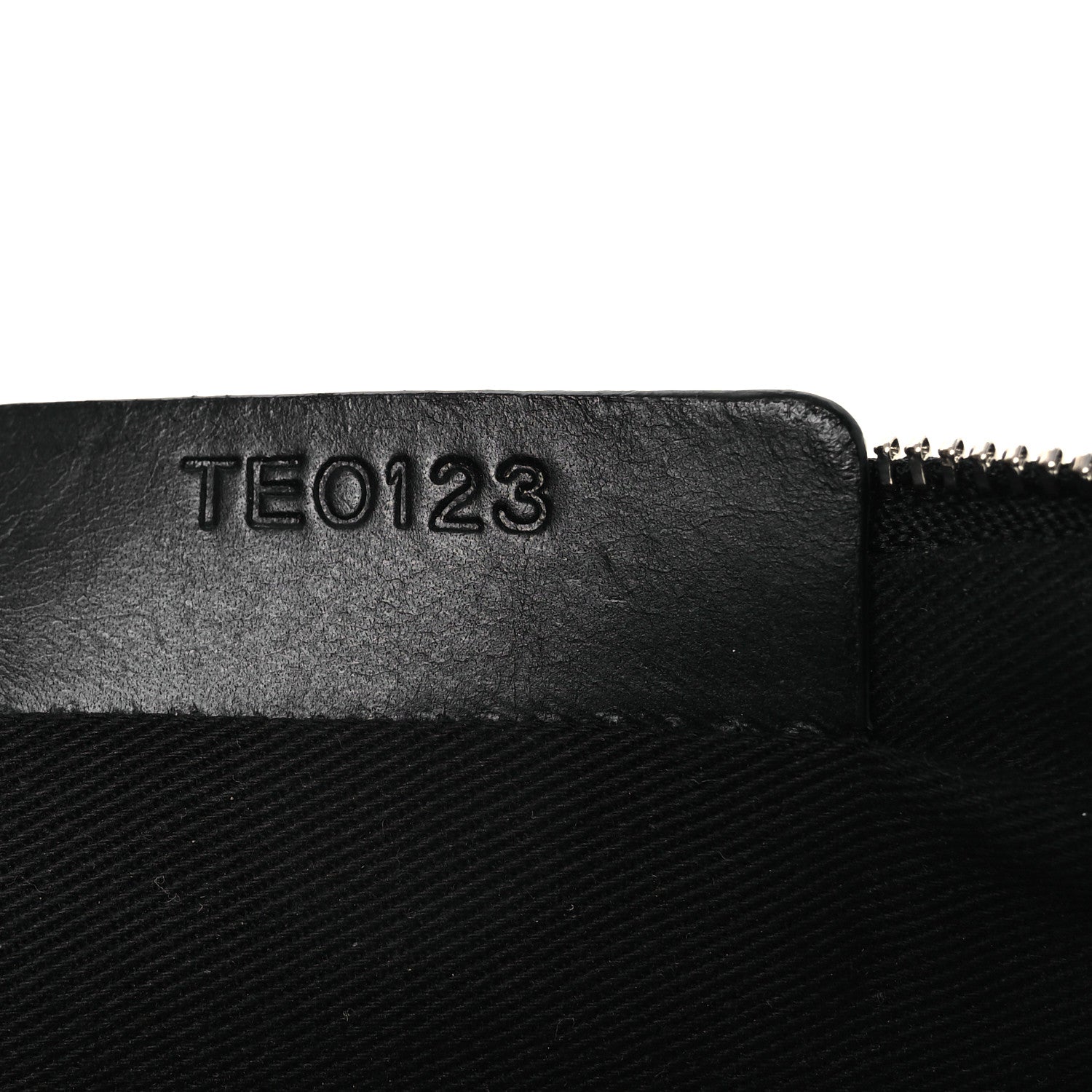 Givenchy Textured Coated Canvas Madonna Print Large Cosmetic Pouch Black 7 of 11
