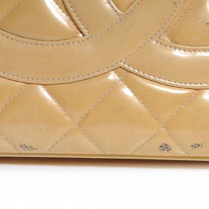 Chanel Patent Medallion Tote Yellow 6 of 11