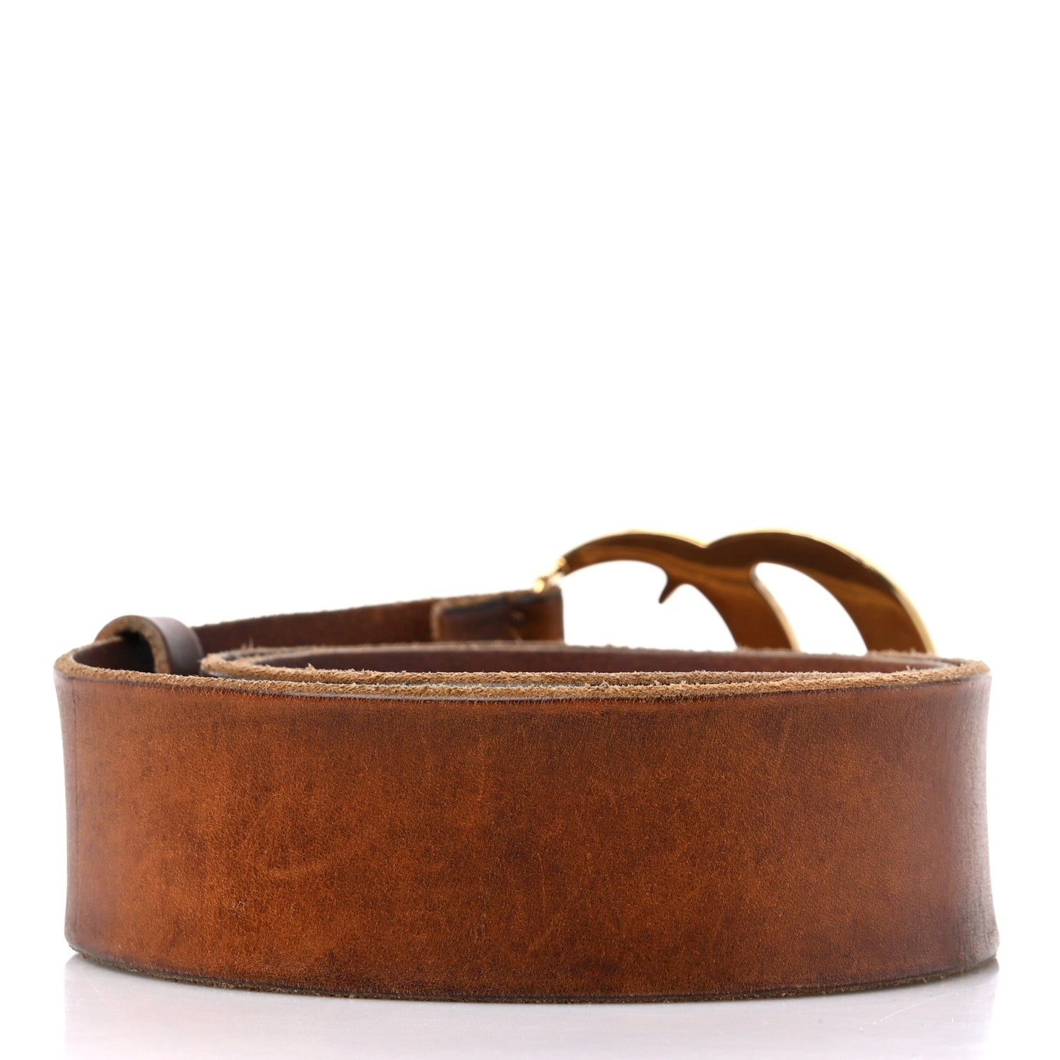 Gucci Faded Calfskin Double G Belt 75 30 Cuir 2 of 8