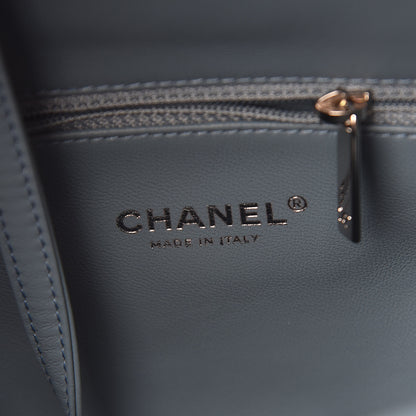 Chanel Sequin Tri-color Waterfall Backpack Light Blue 6 of 10