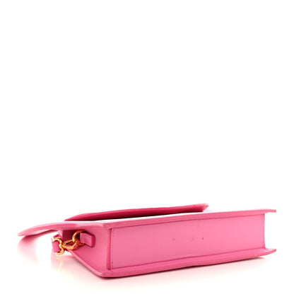 Jacquemus Smooth Calfskin Le Sac Rond Pink 4 of 18